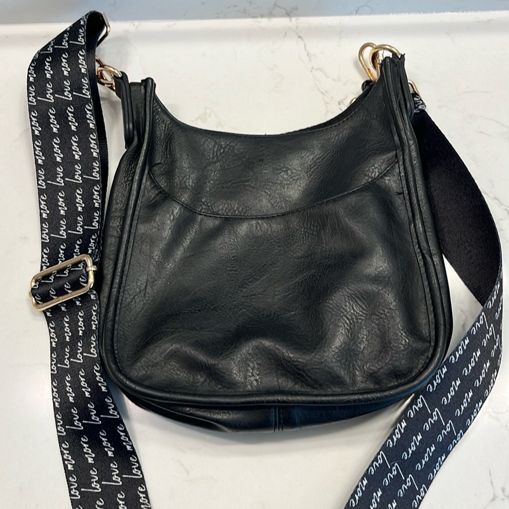 Ah dorned crossbody bag black